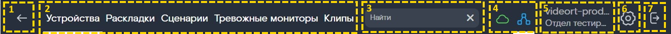 Панель инструментов